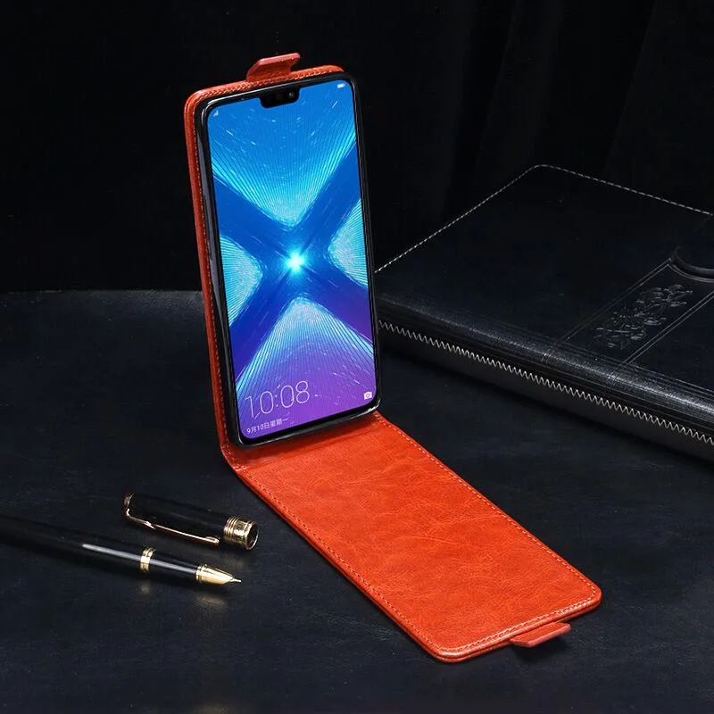 Чехол для Honor 8X чехол откидной кожаный защитный Huawei бизнес-телефона | Мобильные