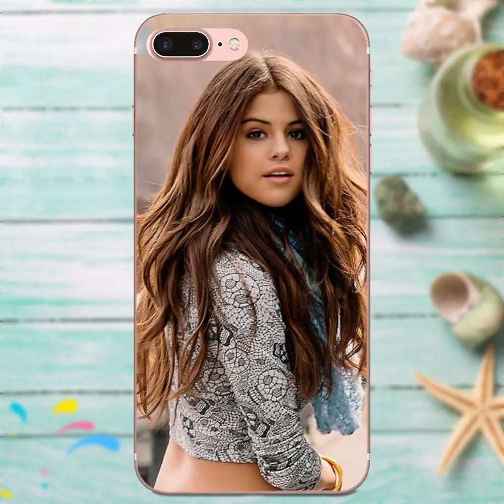 Актриса певица Селена Гомес для Galaxy J1 J2 J3 J330 J4 J5 J6 J7 J730 J8 2015 2016 2017 2018 mini Pro мягкий