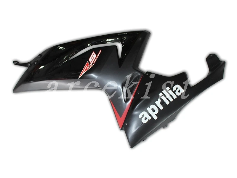 ABS Полный комплект обтекателя+ бак крышка подходит для Aprilia RS125 06 07 08 09 10 11 RS 125 2006 2011 Обтекатели на заказ черный цвет