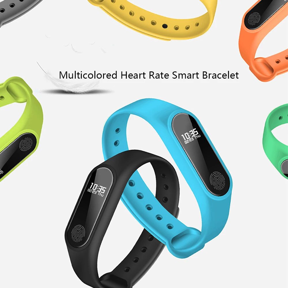 IP67 водонепроницаемый смарт браслет Bluetooth монитор сердечного ритма шагомер Smartband