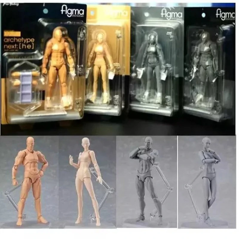 Оригинальный Figma архетип он она ферритовый подвижный фигурка Кун средства ухода