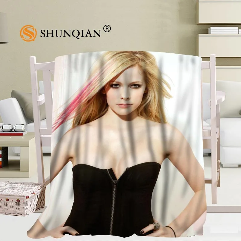 melhor Personalizado Avril Cobertor Sofá De Escritório Cobertor Cobertor Macio Portátil Cama Avião Viagem Adulto Casa Cobertor