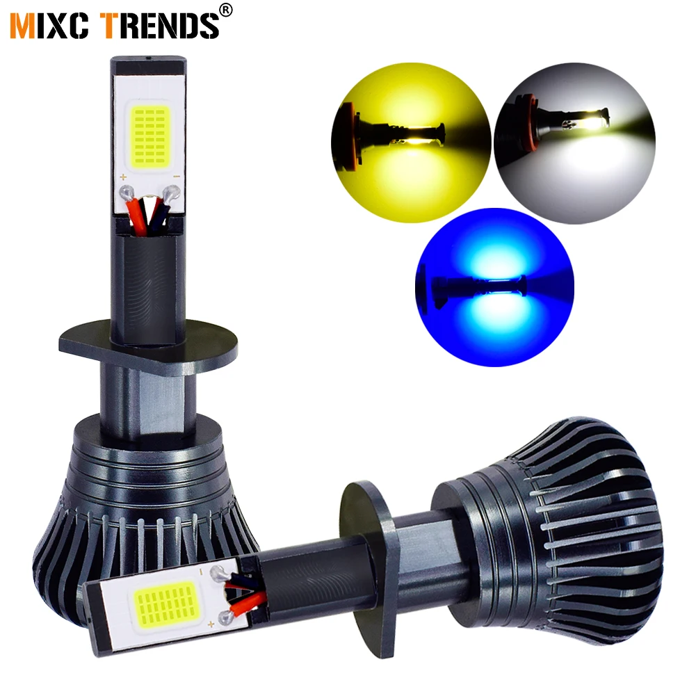 

Car COB LED H11 H8 H7 H1 DRL Driving Fog Light Bulbs Flash Strobe HB3 HB4 9005 9006 H27 880 881 H3 Motorcycle LED Fog Lamp 12v