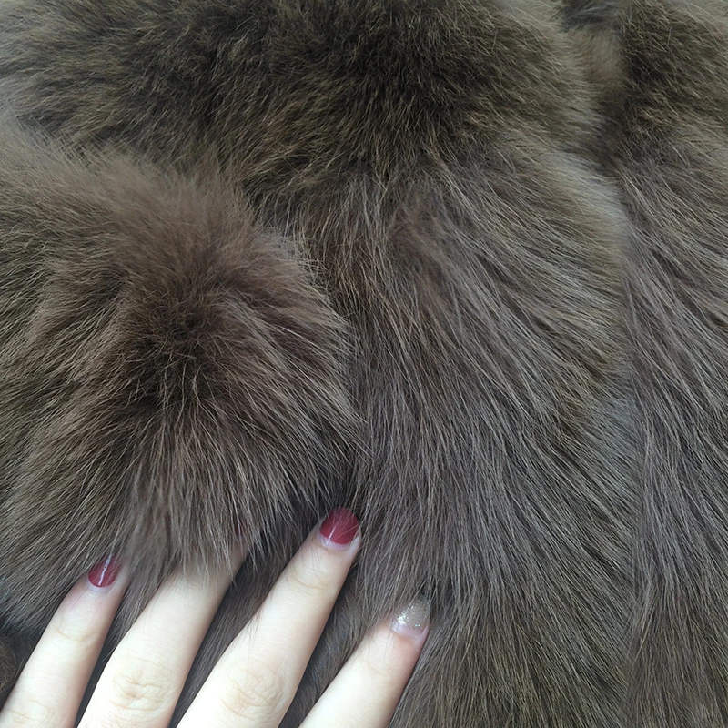 

FURSARCAR 2020 Winter Natural Real Fox Fur Coats Women New Fashion Thick Warm Short Jacket Female Real Fox Fur Coat