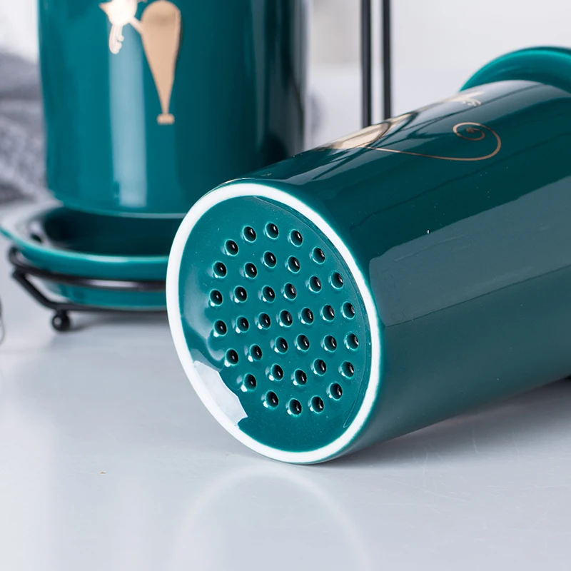 Керамический держатель для ложки вилки ножа палочек|Полки и держатели| |