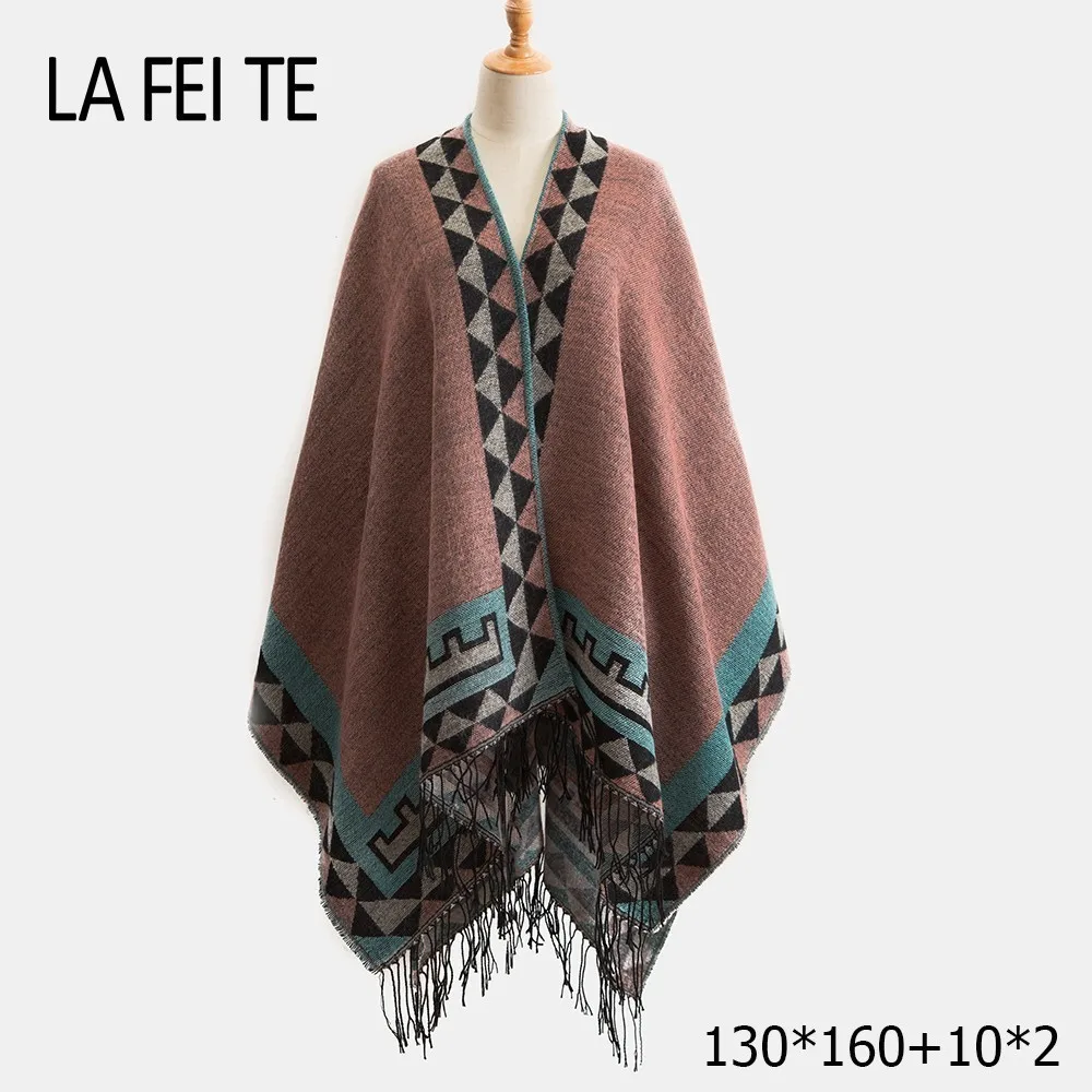 Кашемировое одеяло шарф женское пончо зимние шерстяные палантины кашемировая