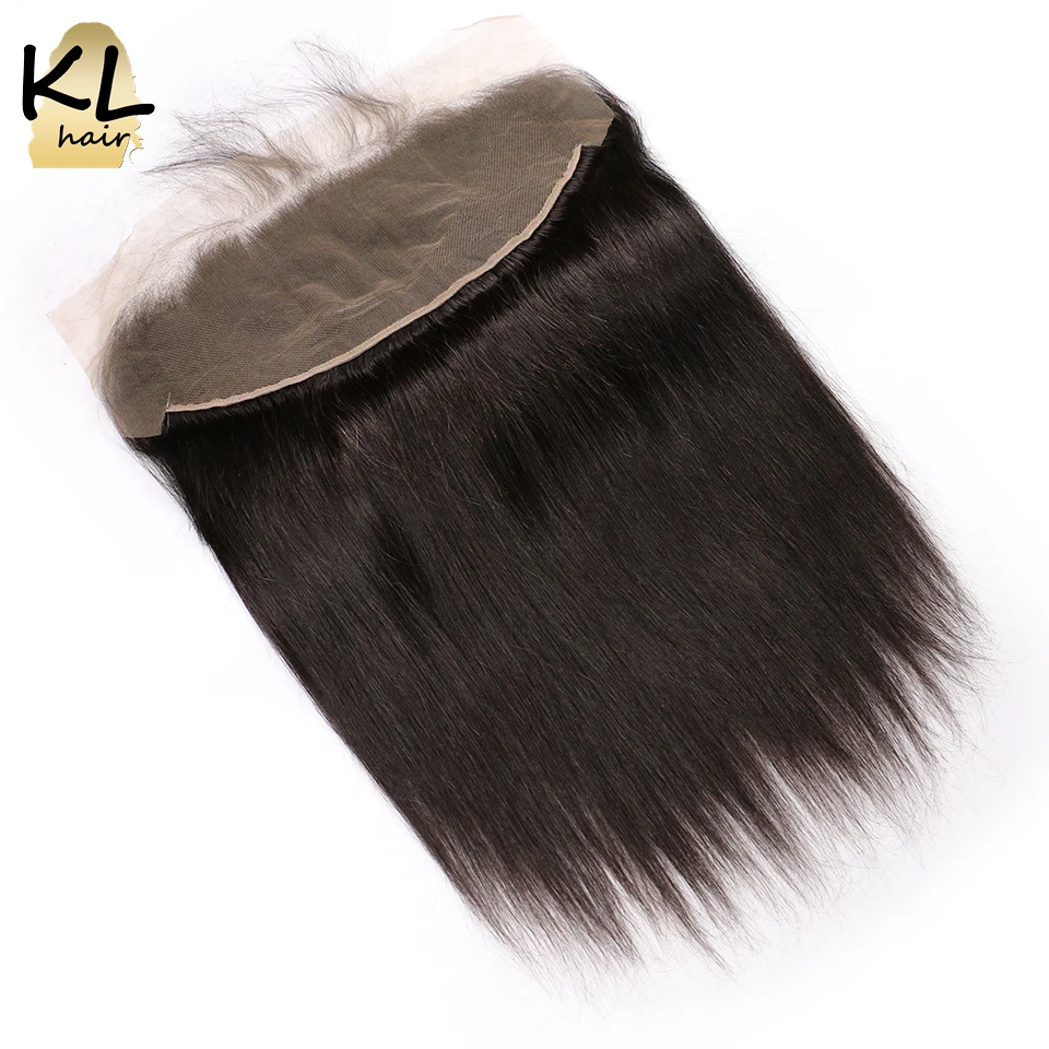 KL Hair 13x4 волосы от уха до с кружевной фронтальной застежкой прямые человеческие