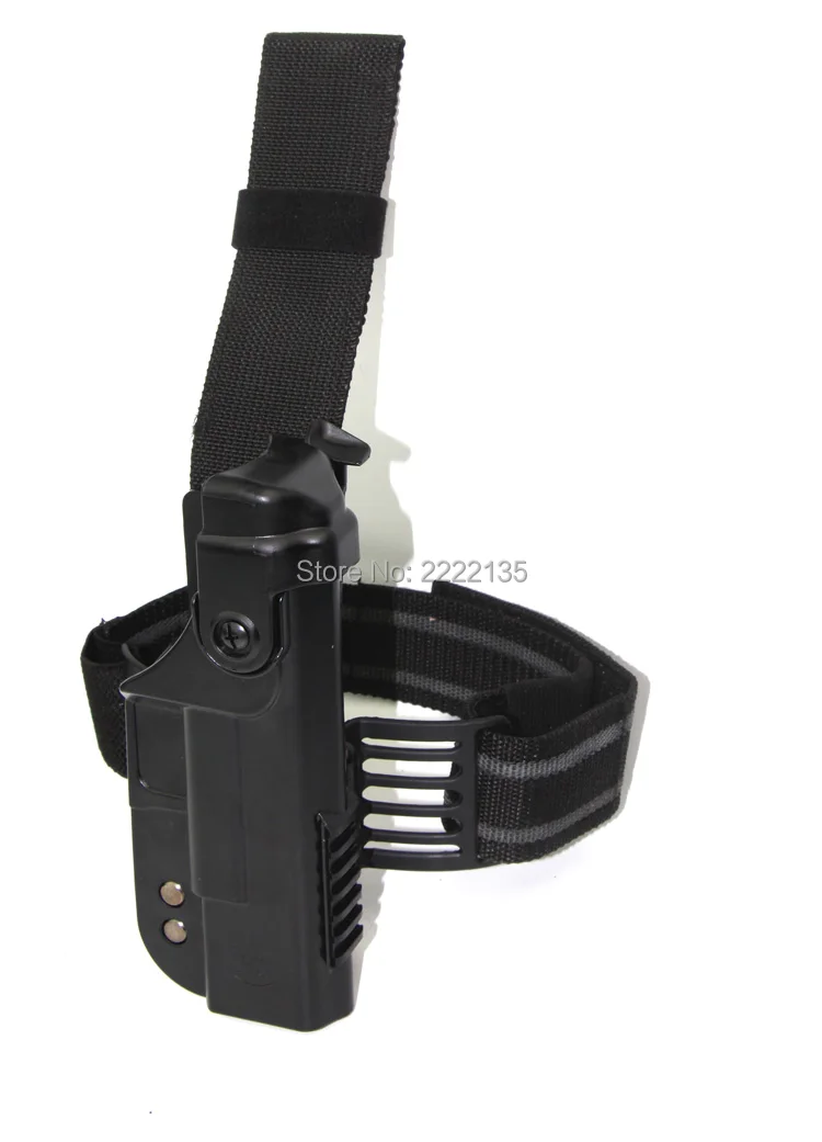 Glock кобура тактический пистолет прямая нога бедро для 17 18 19 21 22 охотничий двойной
