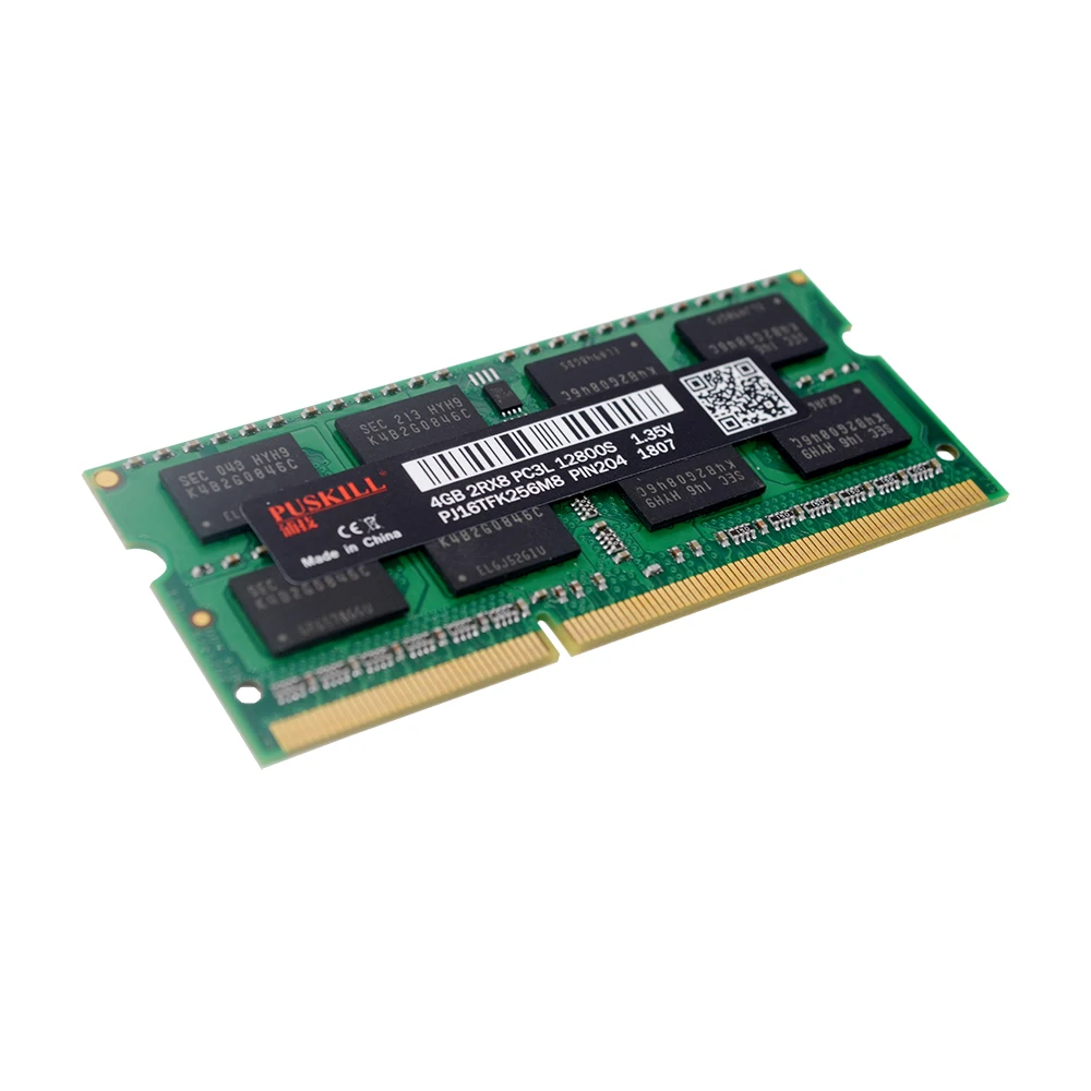 DDR3 4GB 1333Mhz 1600Mhz SO DIMM notebook ram 204Pin память ноутбука