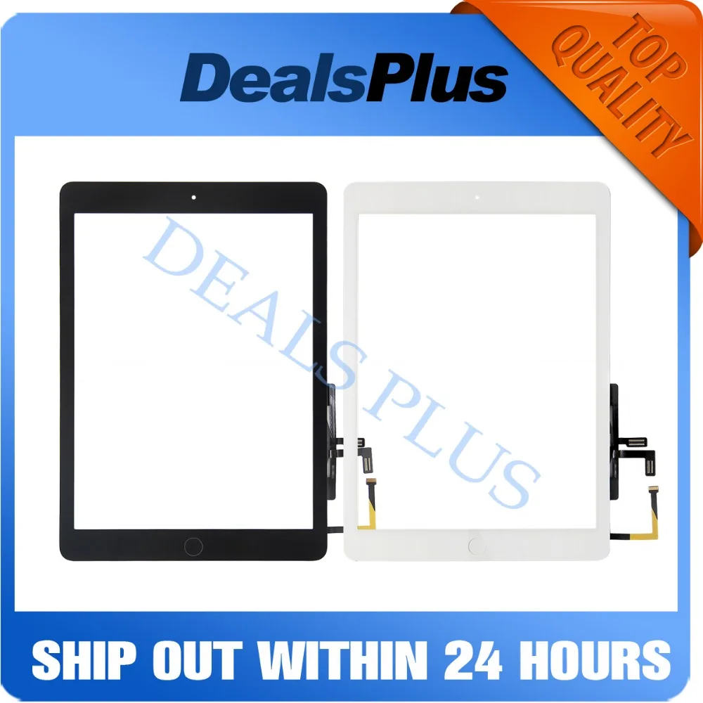 Запасной Новый сенсорный экран + кнопка Home Flex наклейка с держателем камеры для iPad