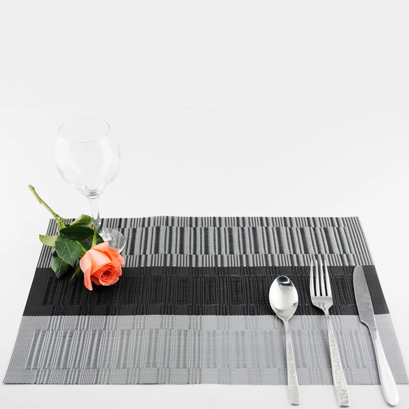 Ткань салфетки термостойкие обеденным столом мат скатерть ПВХ для кухни
