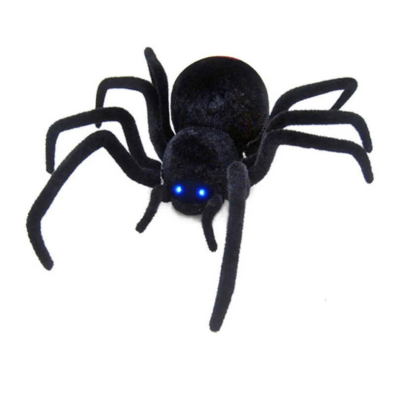 Радиоуправляемая плюшевая ужасная игрушка-паук поддельная шутка трюк паук
