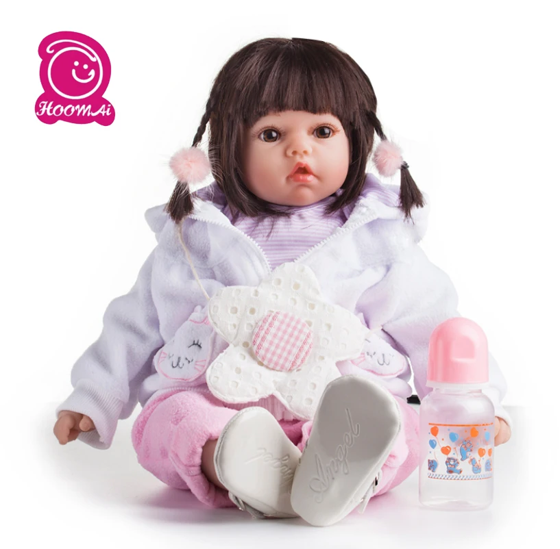 55 см силиконовые куклы Reborn Baby 22 дюйма Новая мода реалистичные очаровательные