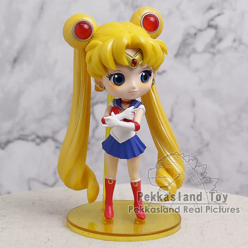 Сейлор Мун Q Posket Tsukino Усаги Принцесса Серенити ПВХ фигурку Коллекционная модель игрушки 15 см 2 стиля