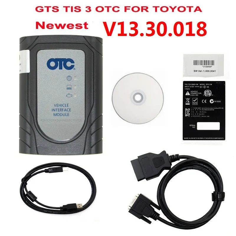 Новейший GTS TIS 3 OTC сканер для Toyoya IT2 новейший V14.00.018 Toyota IT3 автоматический