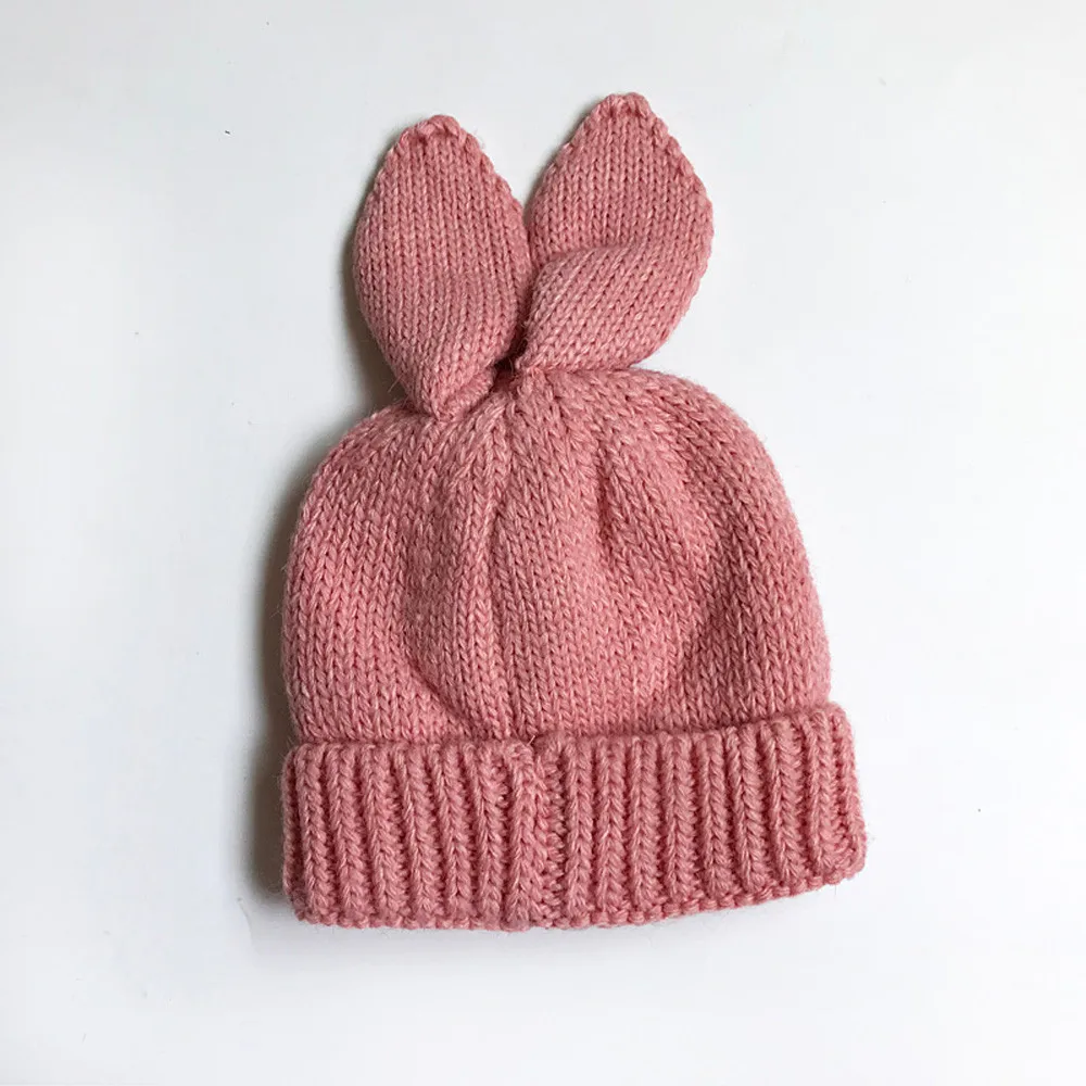 LONSANT/шапка для новорожденных девочек и мальчиков Детская утепленная вязаная