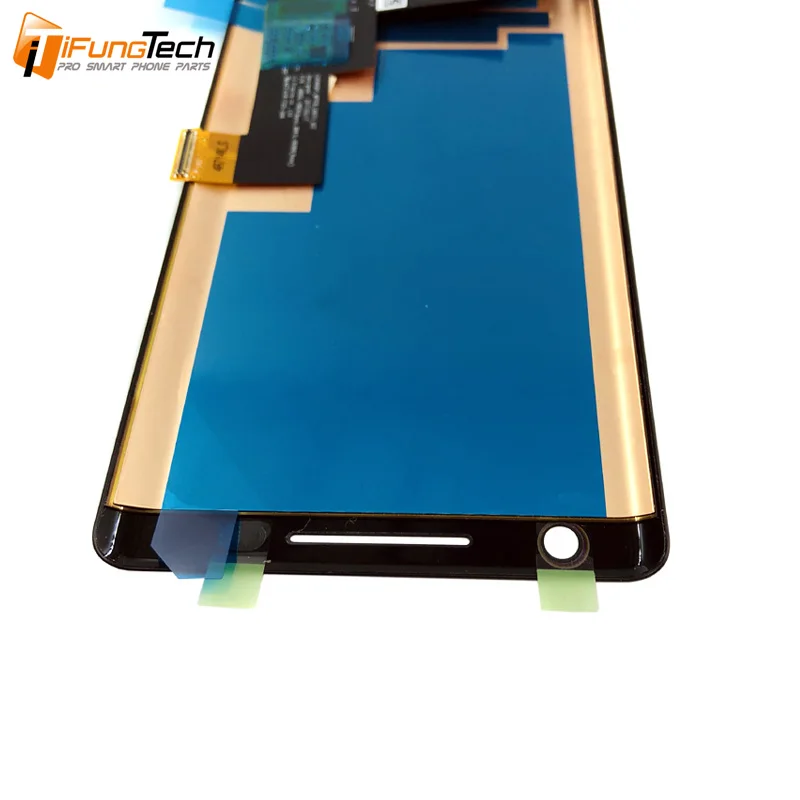 Черный oled-дисплей 5," для Nokia 8 Sirocco ЖК-дисплей с сенсорным экраном дигитайзер сборка для Nokia 8 Sirocco TA-1005 lcd