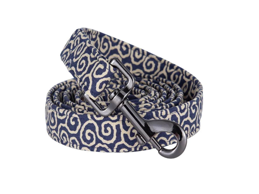 Собачий ошейник и поводок с галстуком-бабочкой мягкий удобный регулируемый