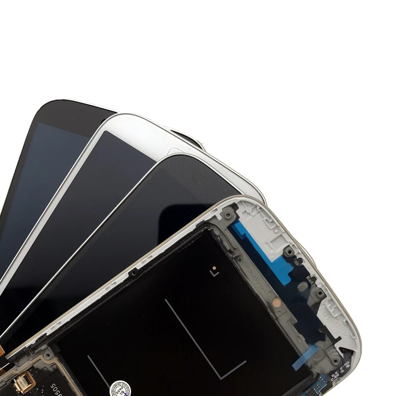 Супер AMOLED lcd для SAMSUNG GALAXY S4 i9505 lcd дисплей сенсорный экран дигитайзер полная сборка с рамкой i9505 lcd Замена