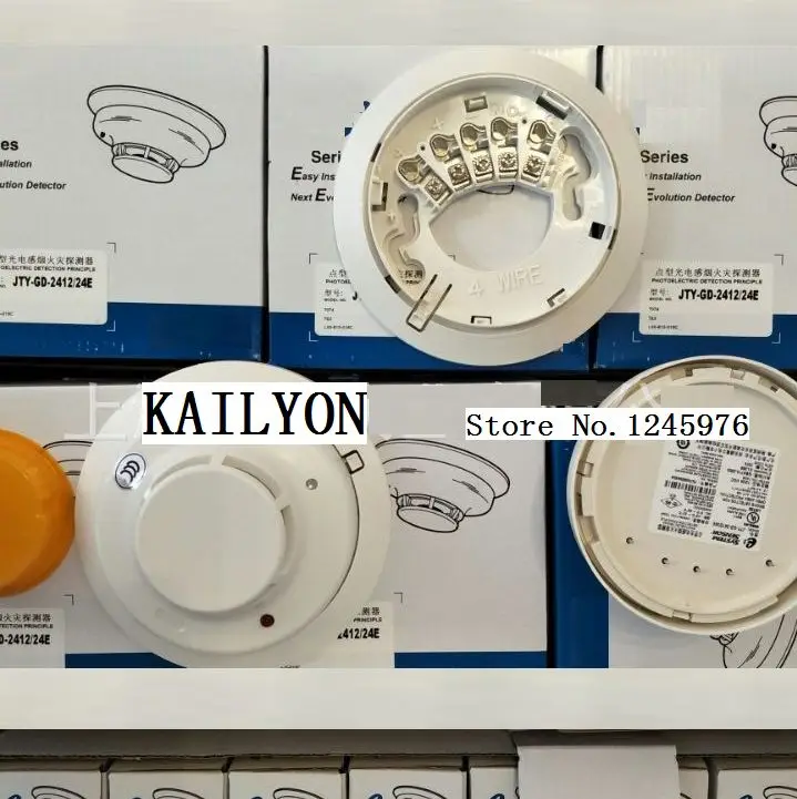 1PCS 100% new sensor Photoelectric Smoke JTY-GD-2412/24 Fire Detector  Report