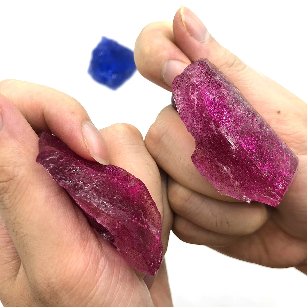 Никогда не сухой шлам Стекло Playdough из прозрачной резины грязи безопасности