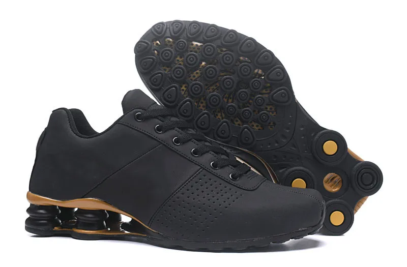 Высокое качество, новинка, Shox, 809, мужские кроссовки для бега, дешевые, известные, унций, NZ, мужские кроссовки, черные, белые, синие, увеличивающие воздух - Цвет: MEN 3