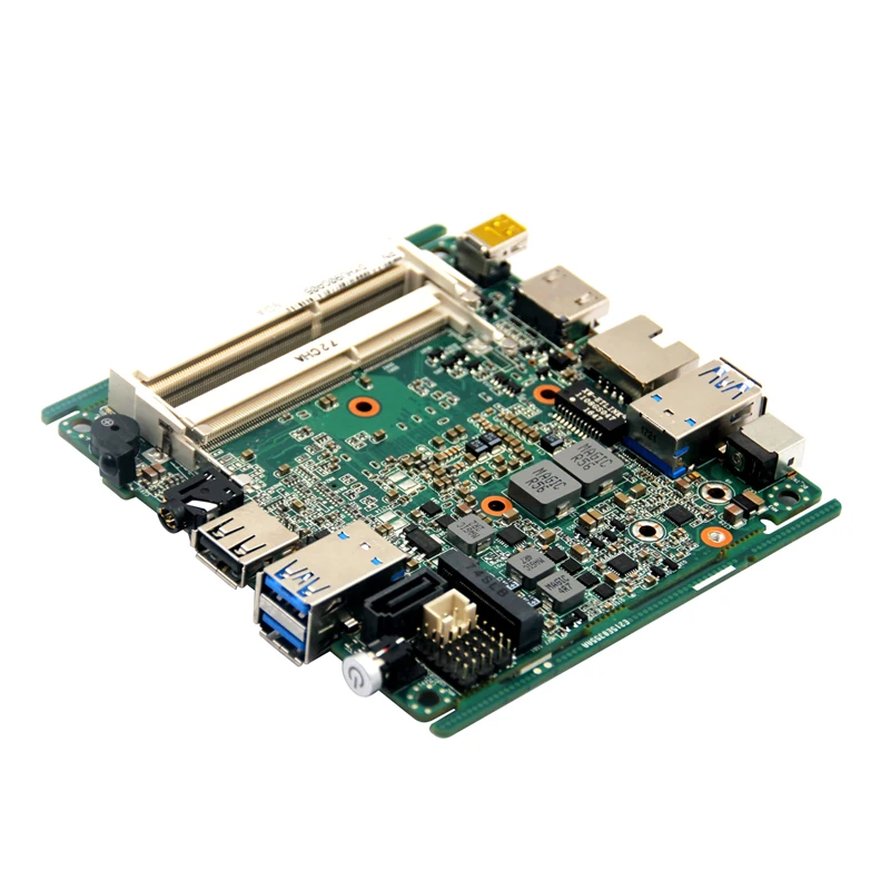 Материнская плата NUC для мини-ПК поддерживает Процессор i3/i5/i7 HD Graphics HD-MI DP двойной