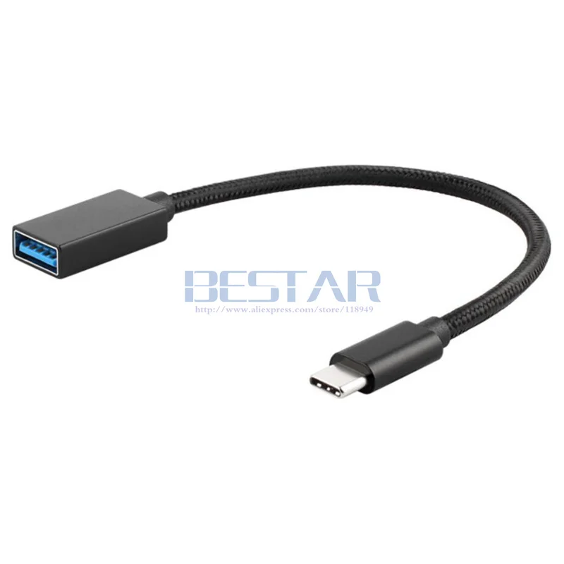 Новинка 2019 USB 3 1 Type C male to 0 A Женский OTG адаптер для передачи данных удлинитель