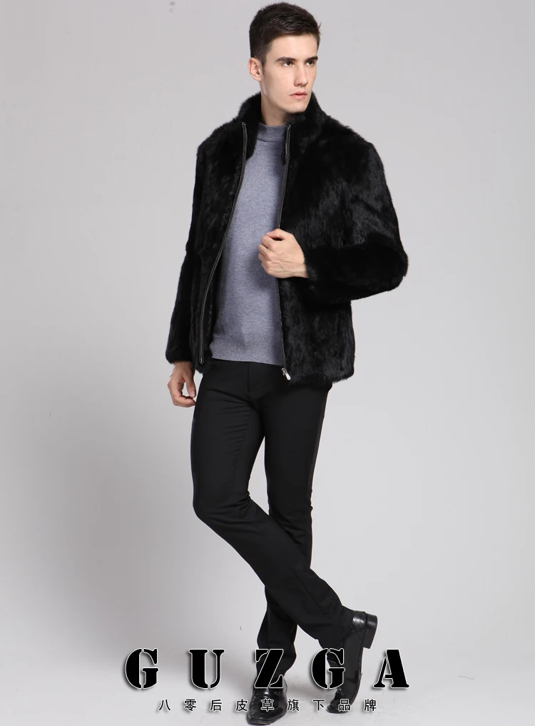 Пальто мужское из искусственного меха кролика размеры XXXL 4XL|fashion jacket|jacket fashionjacket