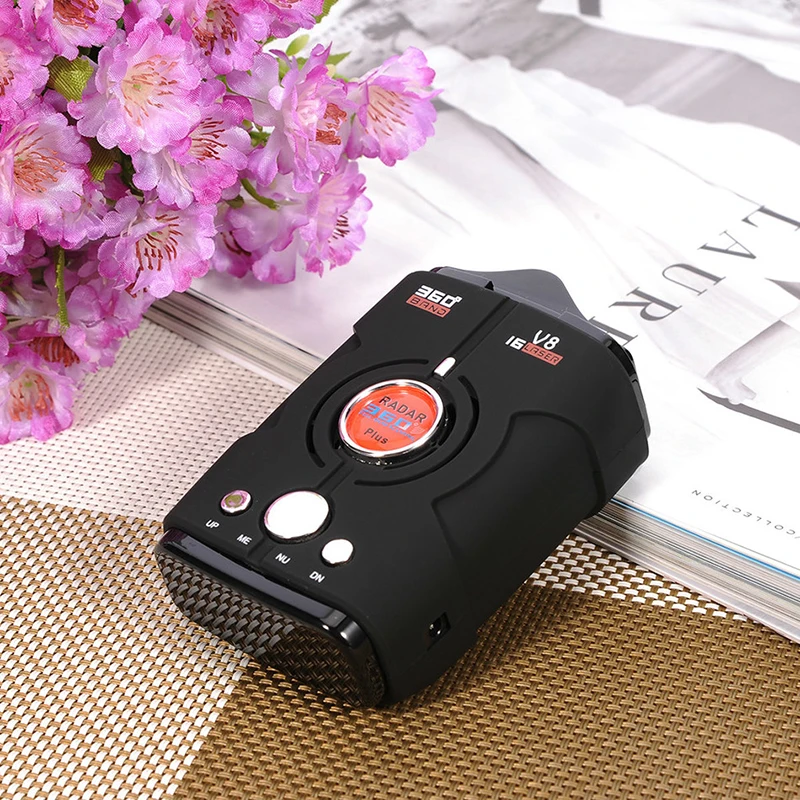 360 градусов Антирадары полный диапазон светодиодный Дисплей Автомобильная