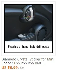 Чехол на руль Mini Cooper, декоративные аксессуары для интерьера, наклейки для R55 R56 R57 R58 R59 R60 Clubman Countryman