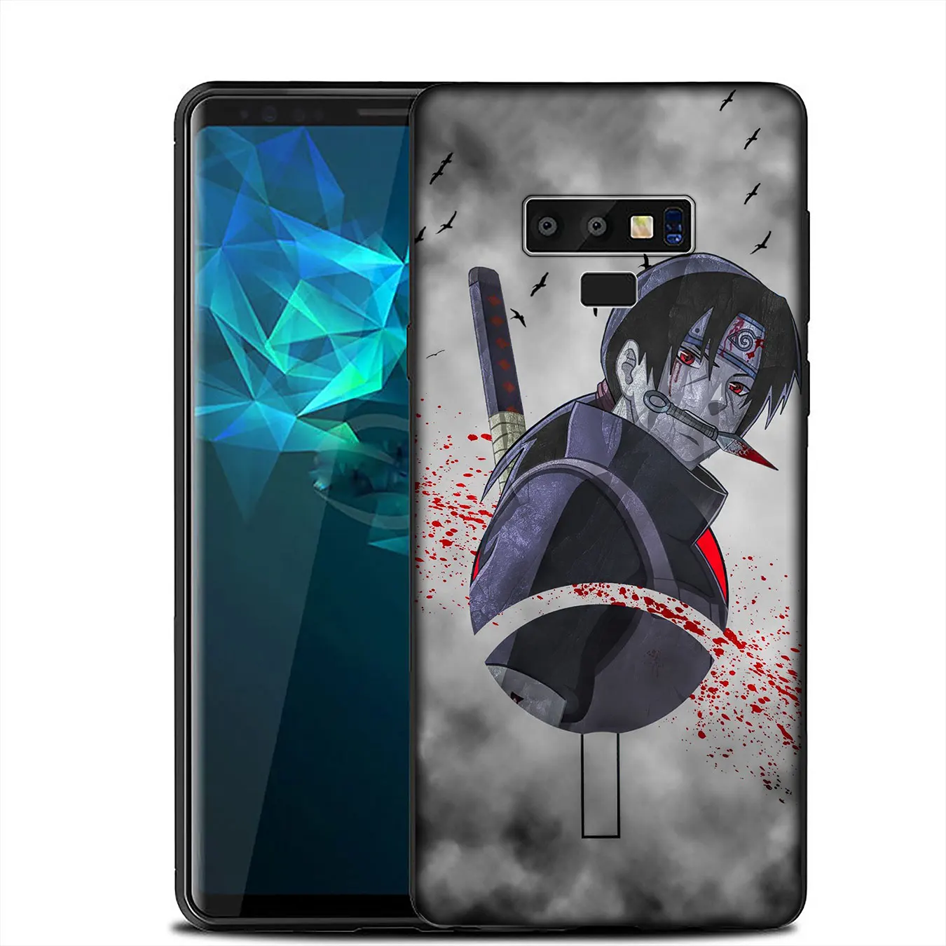 IYICAO Мягкий силиконовый чехол с японским Аниме Наруто Итачи для Samsung Galaxy A6 A9 A8 A7 2018