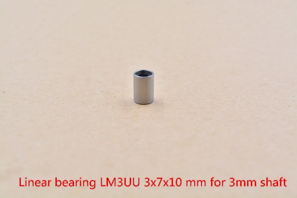 

LM3UU 3mmx7mmx10mm linear ball bearing bush bushing for rod round shaft 1pcs