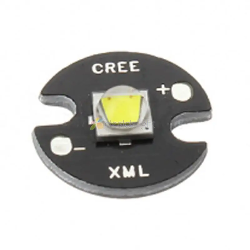 

Cree XLamp XM-L2 XML2 T6 Cool White Led Emitter Light with 16mm Star Board For Flashlight