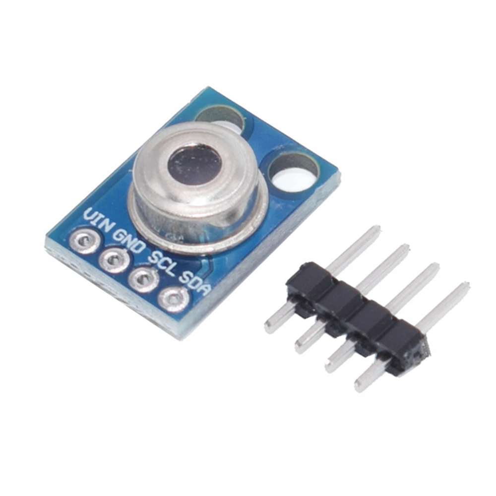 10 шт. GY-906 MLX90614 MLX90614ESF Бесконтактное инфракрасное Температура Сенсор модуль IIC
