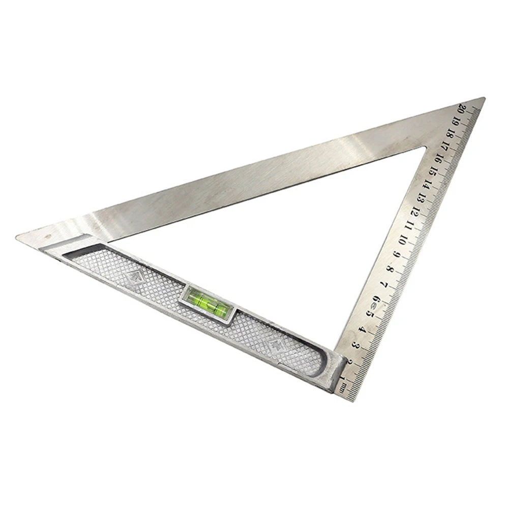 Ремесленные инструменты из нержавеющей стали треугольная линейка с
