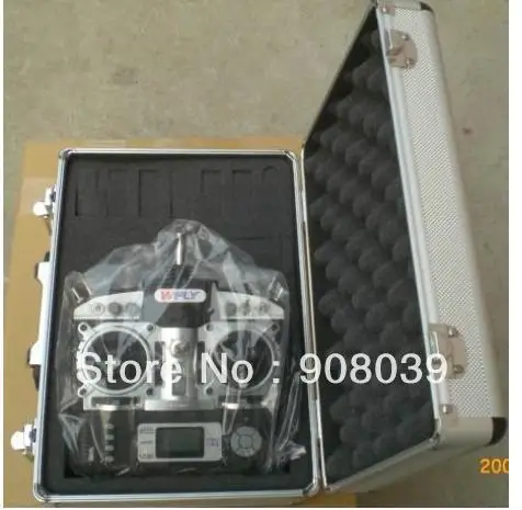 Бесплатная доставка алюминиевый чехол с передатчиком и коробкой оборудования