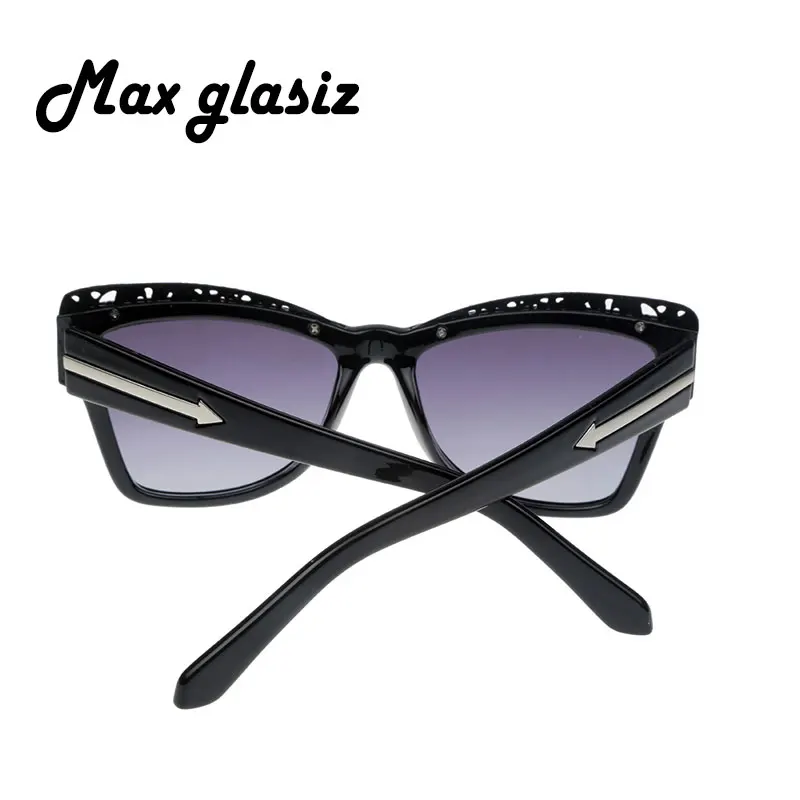 Высококачественные негабаритные солнцезащитные очки для женщин брендовые