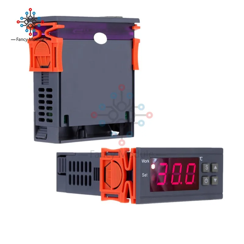 Цифровой регулятор температуры MH1210W 90 250V 10A 220V термостата с датчиком 50 ~ 110C