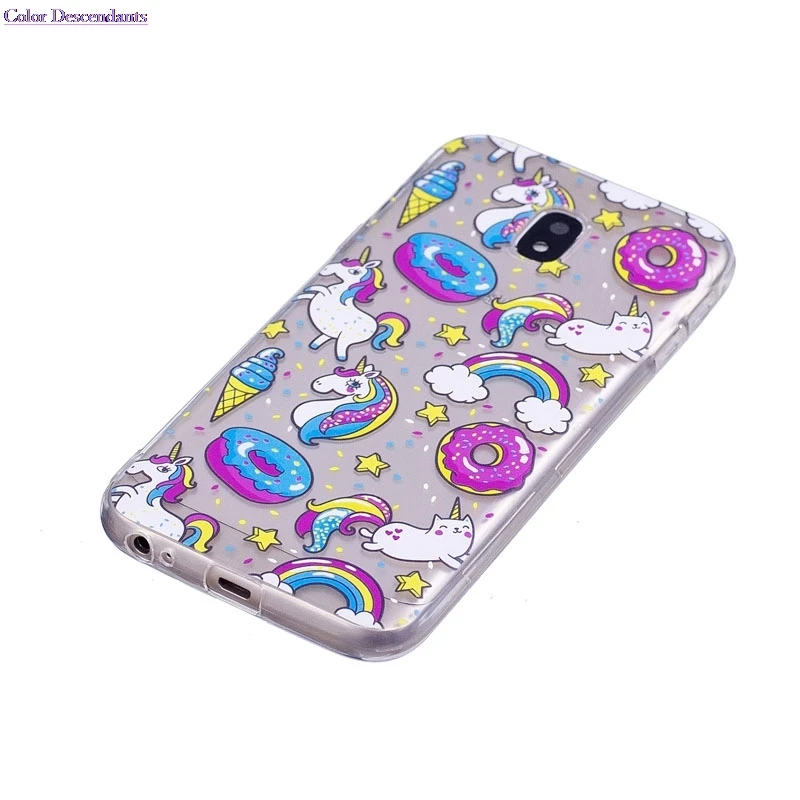Чехол для Samsung Galaxy J5 2017 J530F/DS SM-J530F/DS J530F SM-J530F окрашенный TPU телефон силиконовые