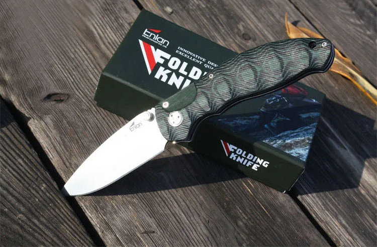 ENLAN EL-04MCT рукоять из микарты 8CR13Mov складной нож для выживания на открытом воздухе кемпинг тактический утилита EDC бушкрафт коллекционный нож
