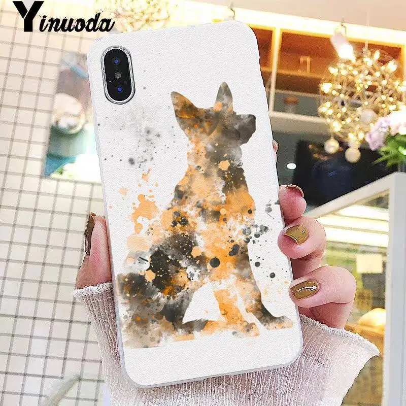Чехол для телефона Yinuoda Bulldog Pit Bull iPhone 6S 6plus 7plus 8 8Plus X Xs MAX 5 5S XR 10 11 pro max|Чехлы-накладки|