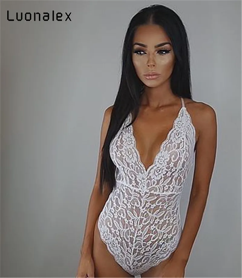 Luonalex горячее сексуальное нижнее белье с открытой спиной кружевное Babydoll открытая