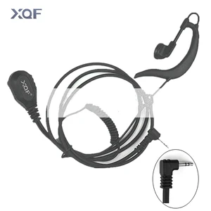 2,5 мм 1 контактный G-образный наушник, гарнитура для Motorola Portable Radio TLKR T5 T6 T60 T80 T6200 XTR446 MH230R
