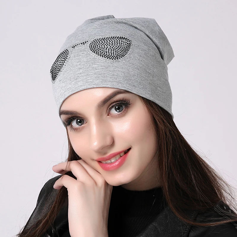 Geebro женские дизайнерские очки облегающие шапки для девочек gorras skullies женщин