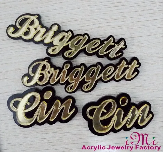 24 пара/лот имя индивидуальные Серьги-гвоздики | Украшения и аксессуары