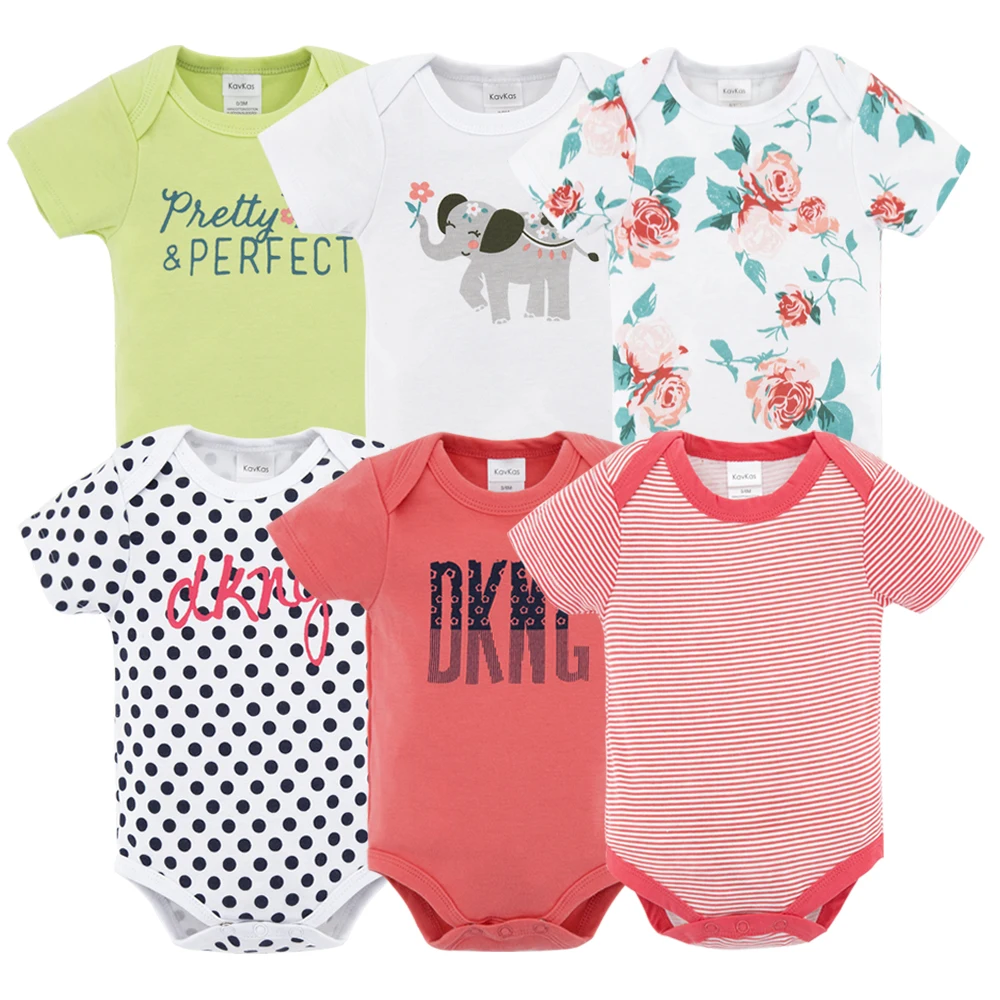 Комбинезоны для маленьких девочек комбинезон унисекс с короткими рукавами 100%