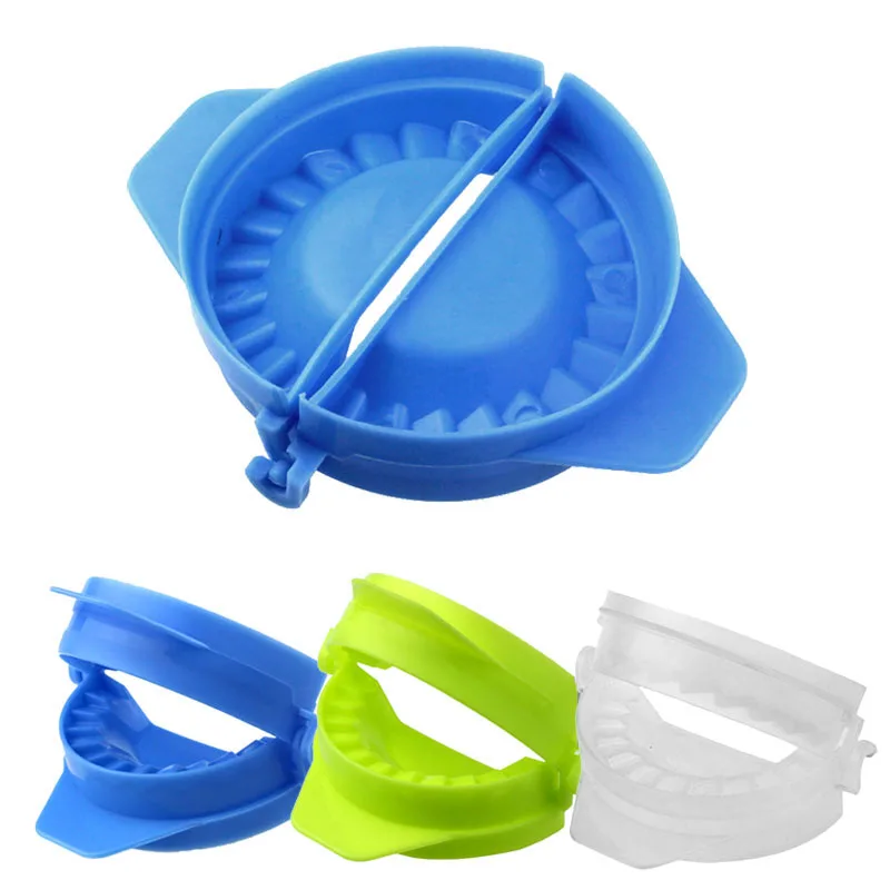 

New DIY Dumplings Maker Tool Wheat Straw Jiaozi Pierogi Mold Dumpling Mold Clips Baking Molds Pastry Kitchen Accessories