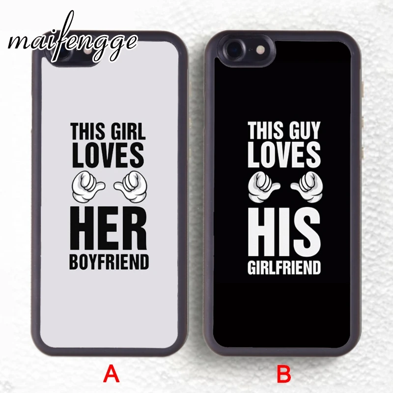 Пара чехлов maifengge для iPhone 11 12 Pro X XR XS MAX 5 6 7 8 Plus samsung s7 s8 s9 s10|phone cases|case pluscase for |