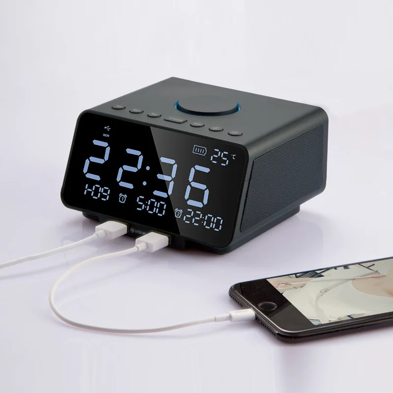 USB зарядка караоке светодиодный дисплей радио Функция Европа и США Новый смарт